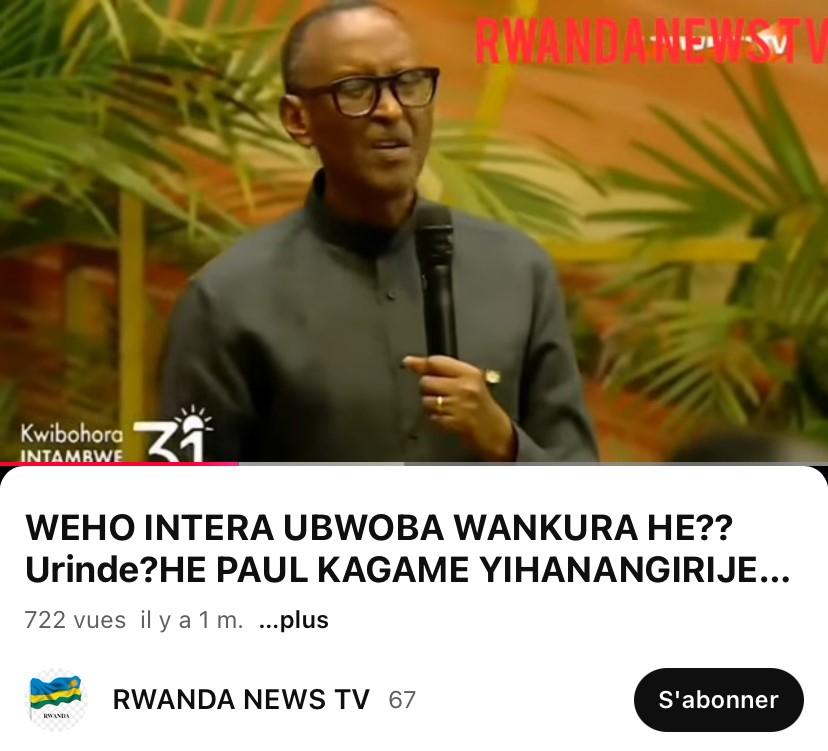 V3 Non, Paul Kagame n’a pas réagi au partenariat entre la RDC et le FC Barcelone : la vidéo est truquée 